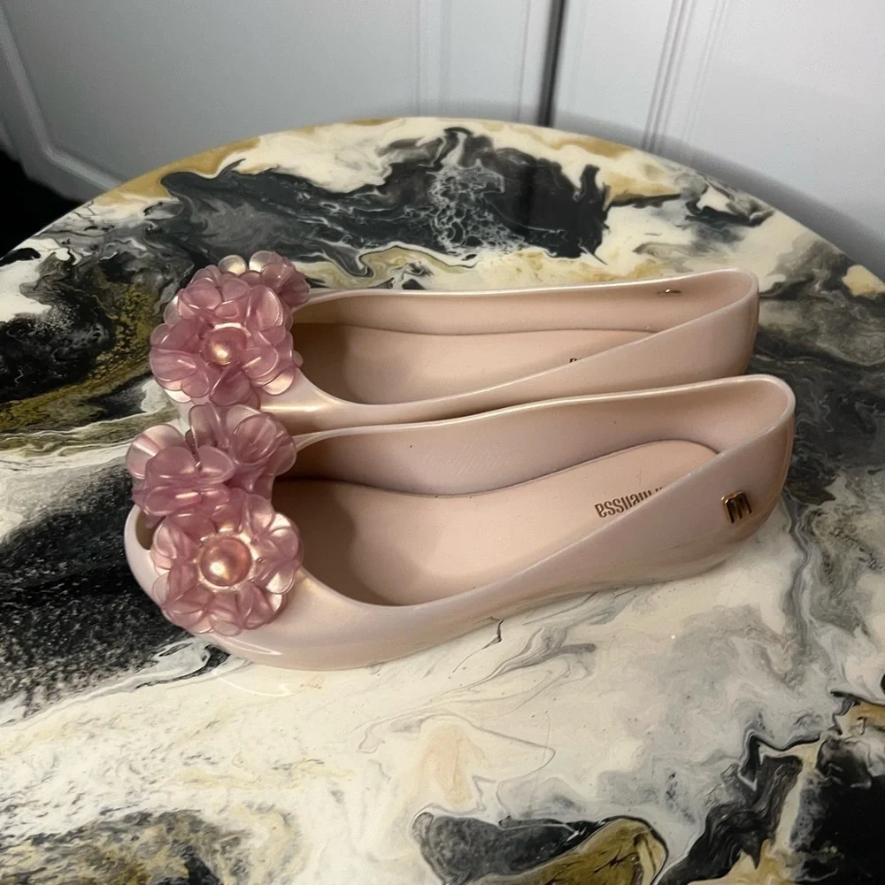 Mini Melissa Ultragirl Springtime Ballet Flat